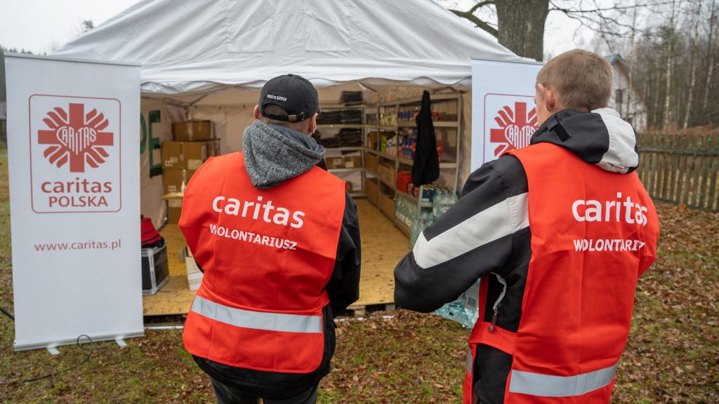 Caritas rozszerza pomoc na granicy