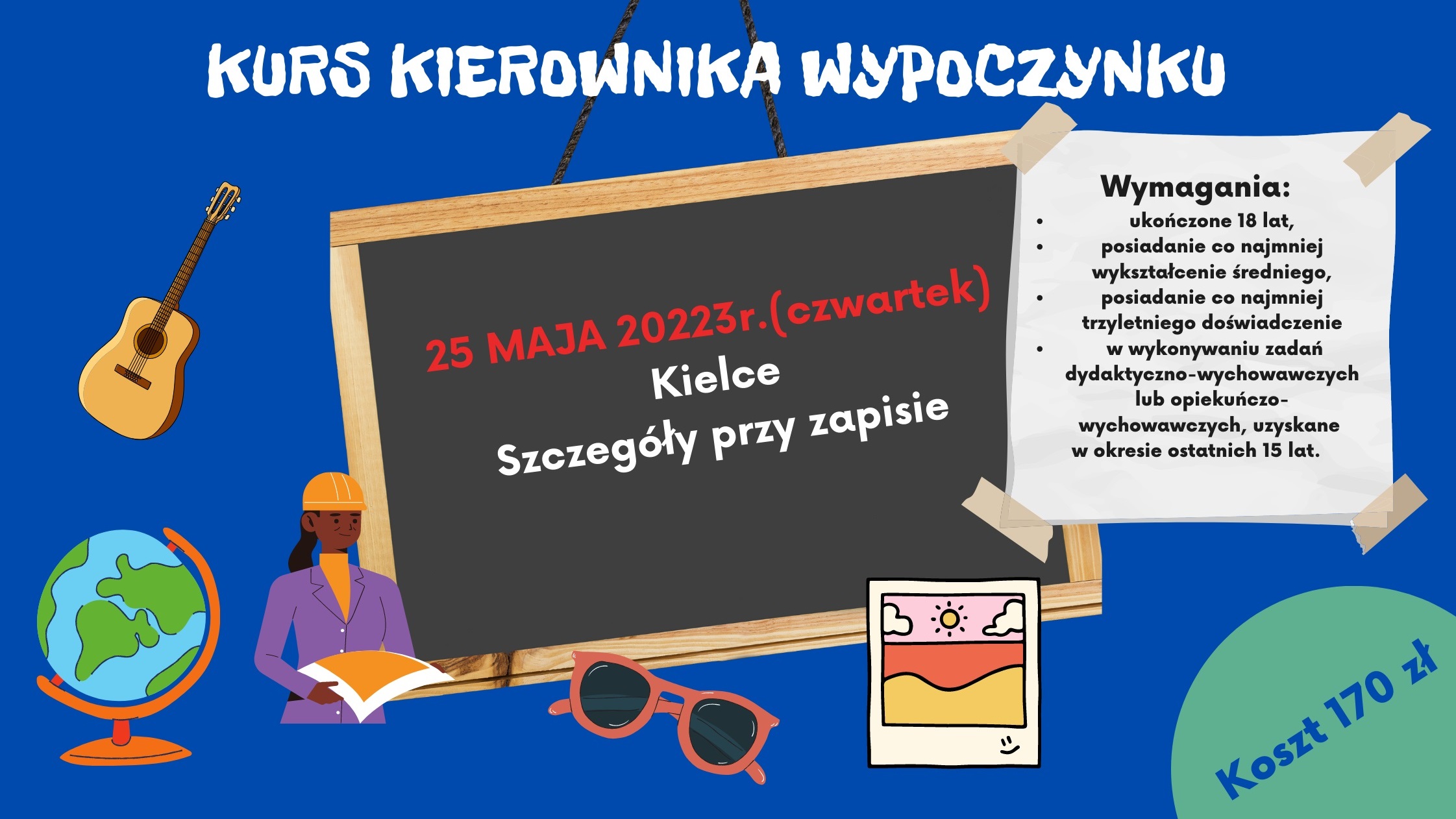 Read more about the article Zapraszamy na kurs kierownika wypoczynku