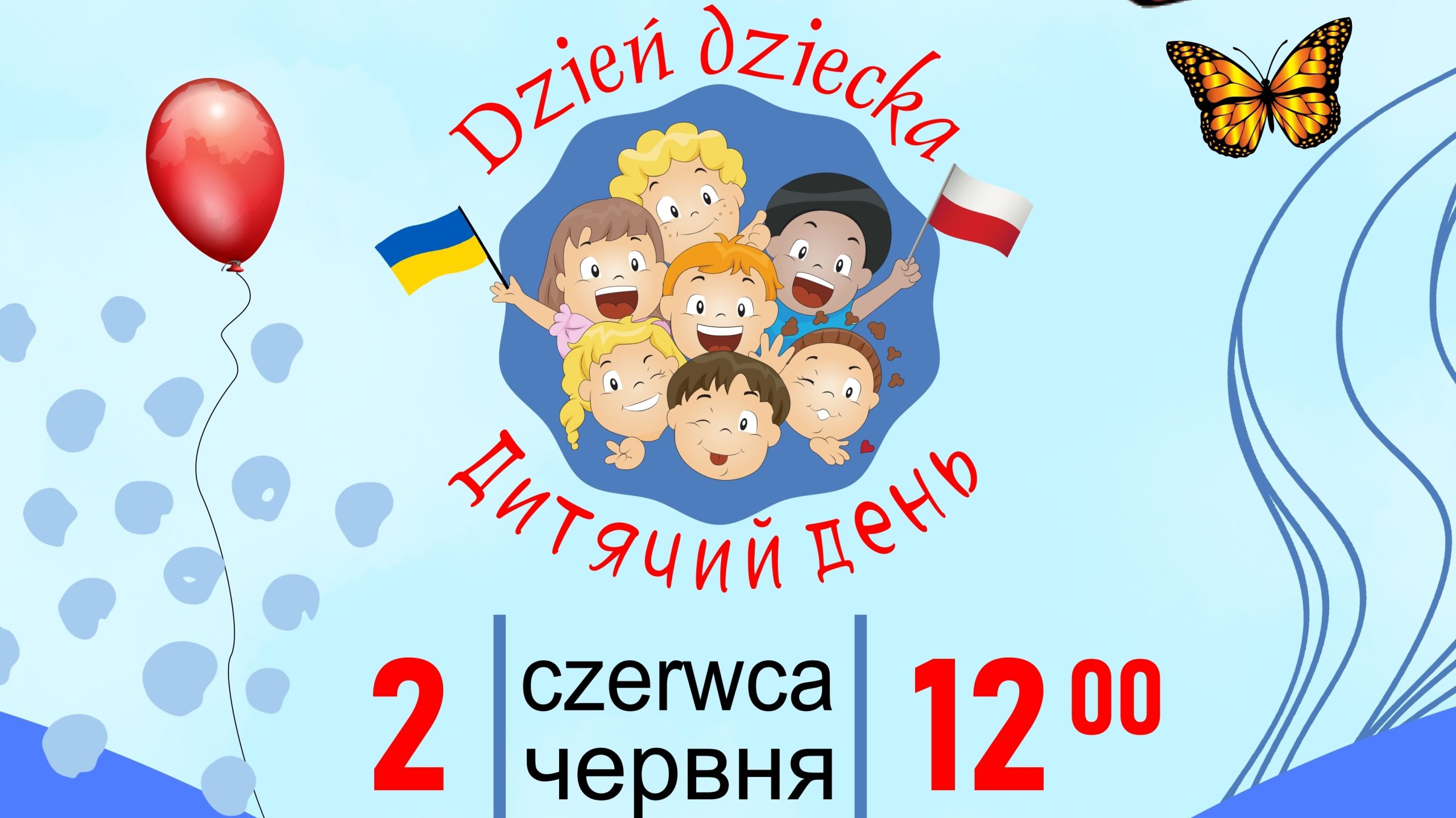 Read more about the article Zapraszamy na festyn z okazji Dzień Dziecka dzieci polskie i ukraińskie