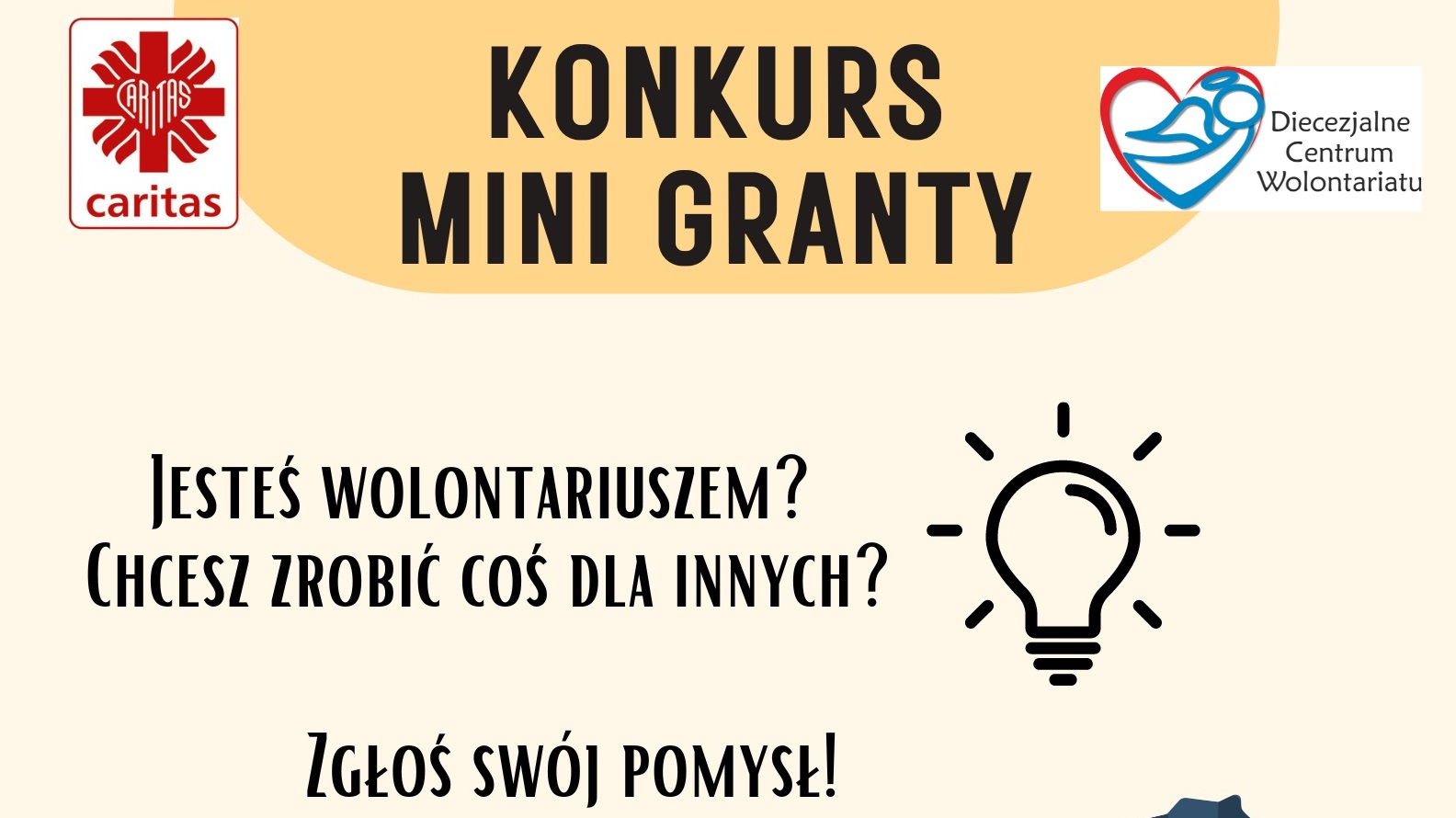 Ogłaszamy Konkurs na Mini Granty dla Wolontariuszy!