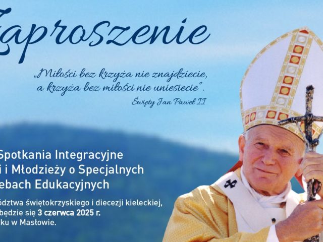 3 czerwca w Masłowie wyjątkowe spotkanie upamiętniające św. Jana Pawła II