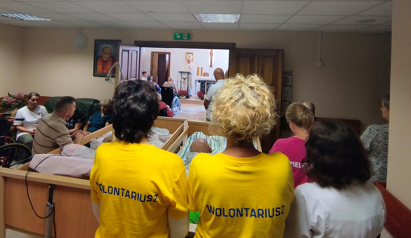 You are currently viewing Bp&nbsp;Andrzej Kaleta odprawił Mszę Świętą w&nbsp;kieleckim Hospicjum Caritas