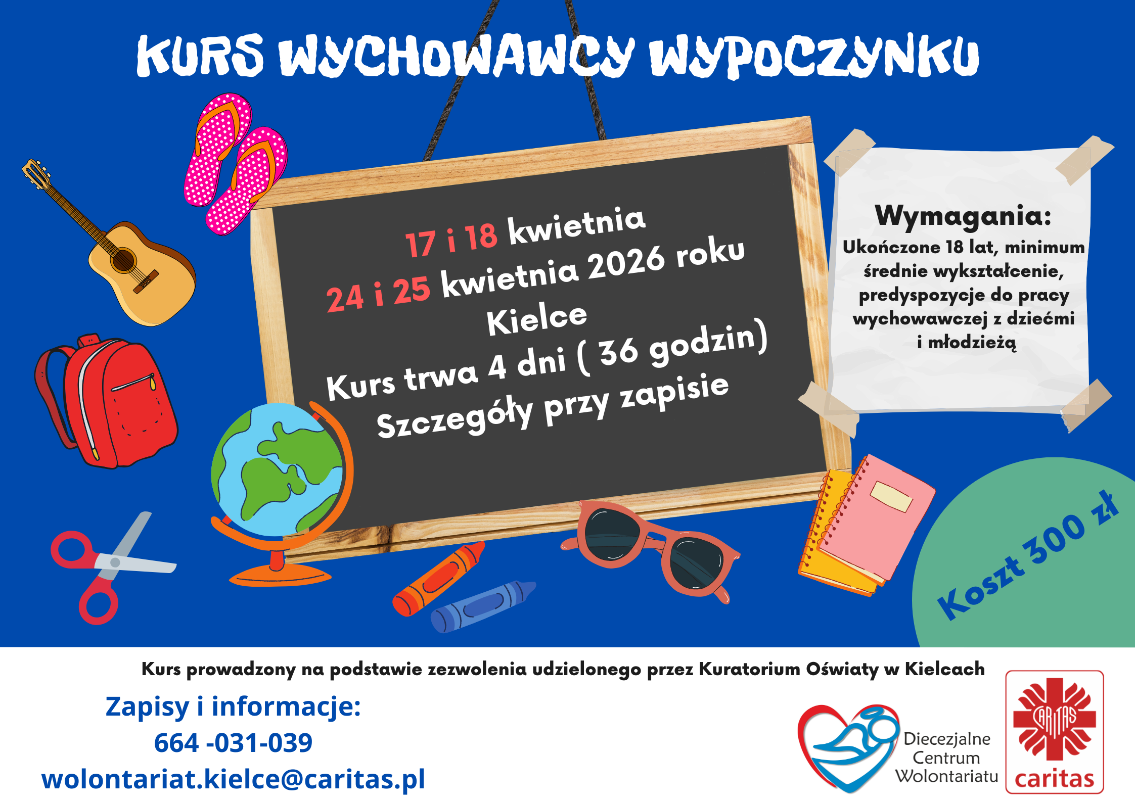You are currently viewing Zapisy na&nbsp;Kurs Wychowawcy Wypoczynku