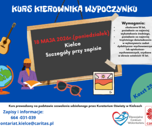 Zapraszamy na&nbsp;Kurs kierownika wypoczynku