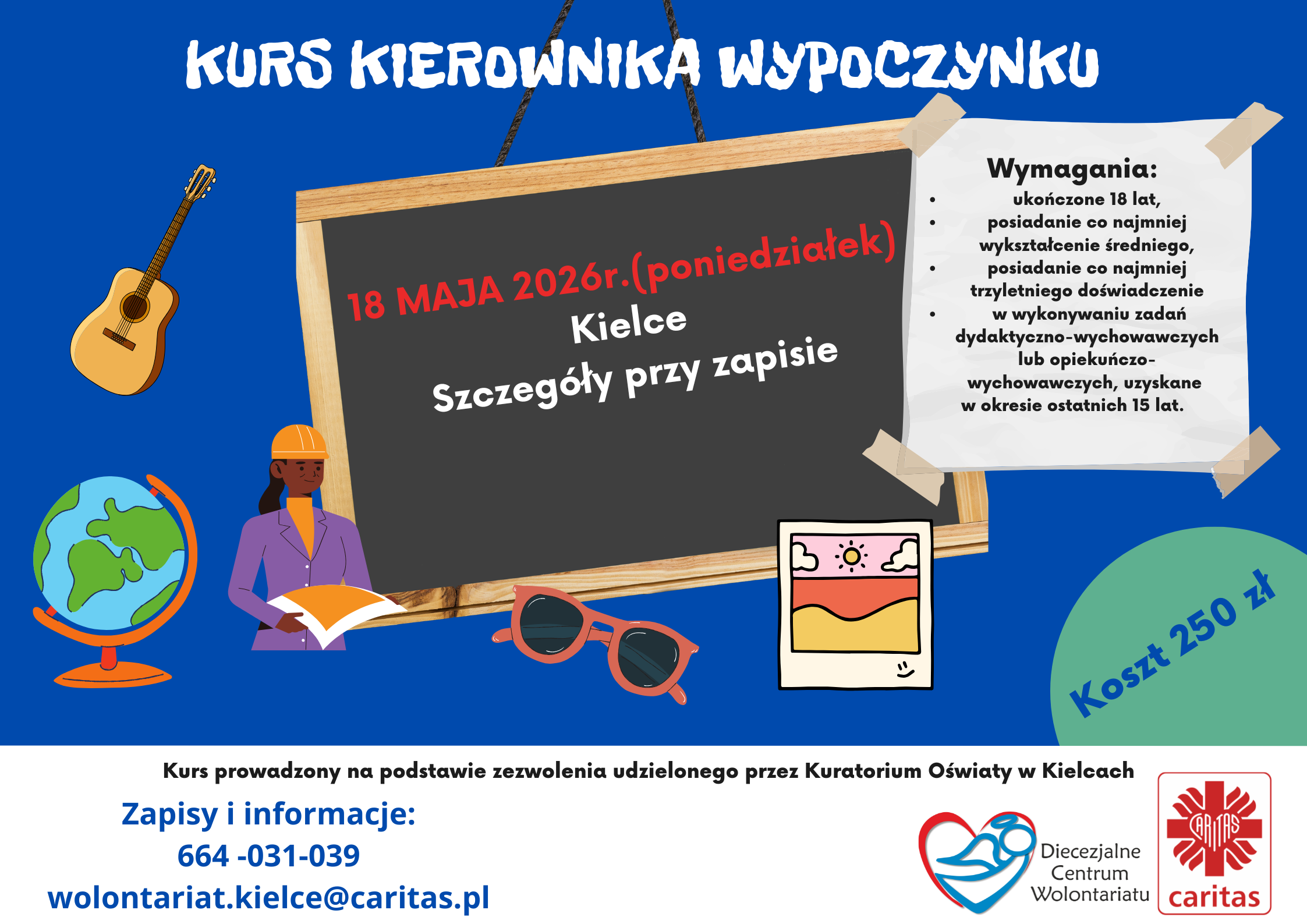 Read more about the article Zapraszamy na&nbsp;Kurs kierownika wypoczynku